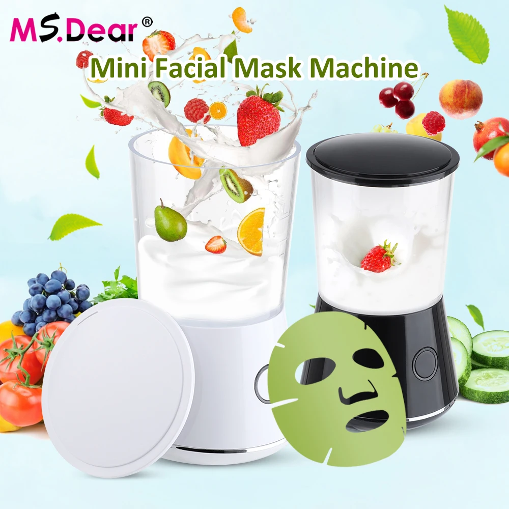 DIY Fruit Vegetable Facial Mask Maker Face Machine Skin Care Tool Automatic Collagen Beauty SPA Tools | Красота и здоровье