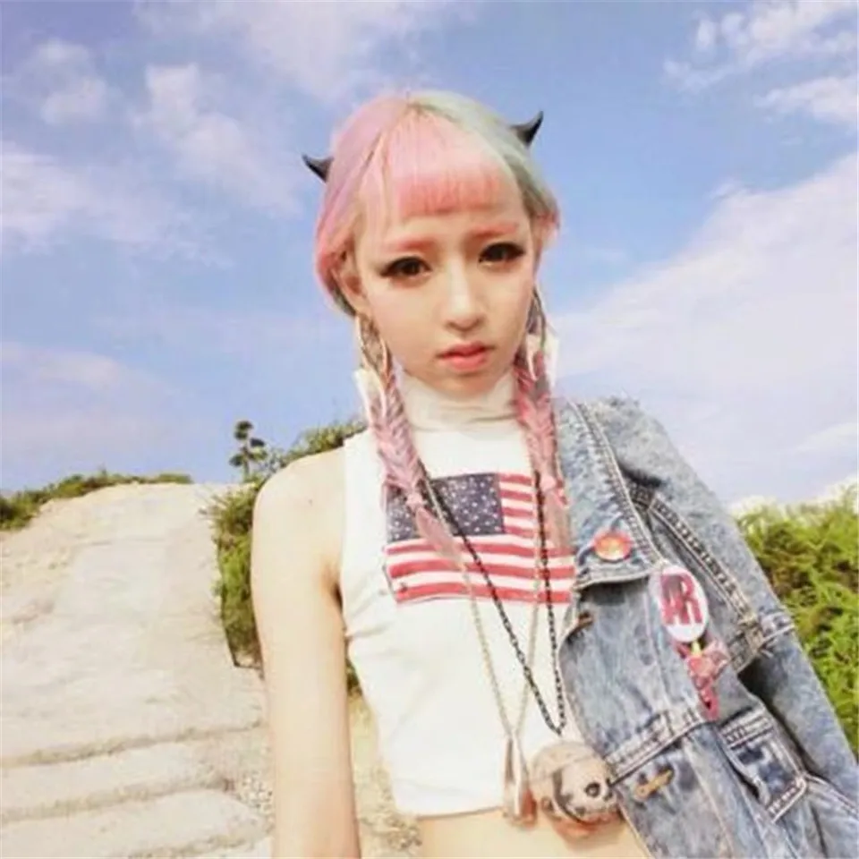 Заколка для волос кошачьи лисы 1 пара| |