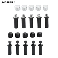 motorcycle windscreen trim accessories screw caps and inner hexagon windshield nut bolts kit for harley road glide all years