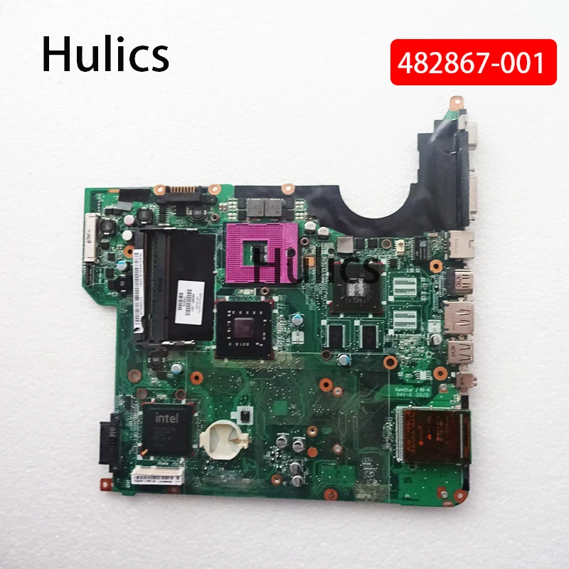 Hulics оригинальный 482867 001 материнская плата для ноутбука HP DV5 1000 1100