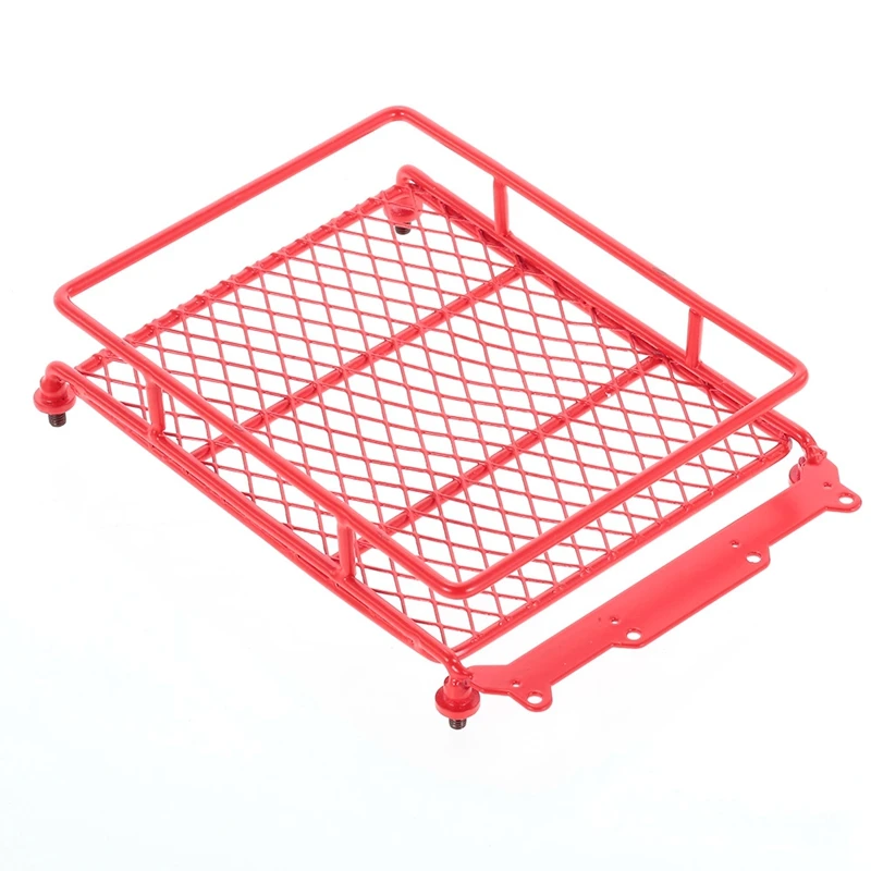 Для автомобиля 1/10 RC Rock Crawler HIP CC01 AXIAL SCX10 RC4WD D90 T Power Metal Roof Rack багажная