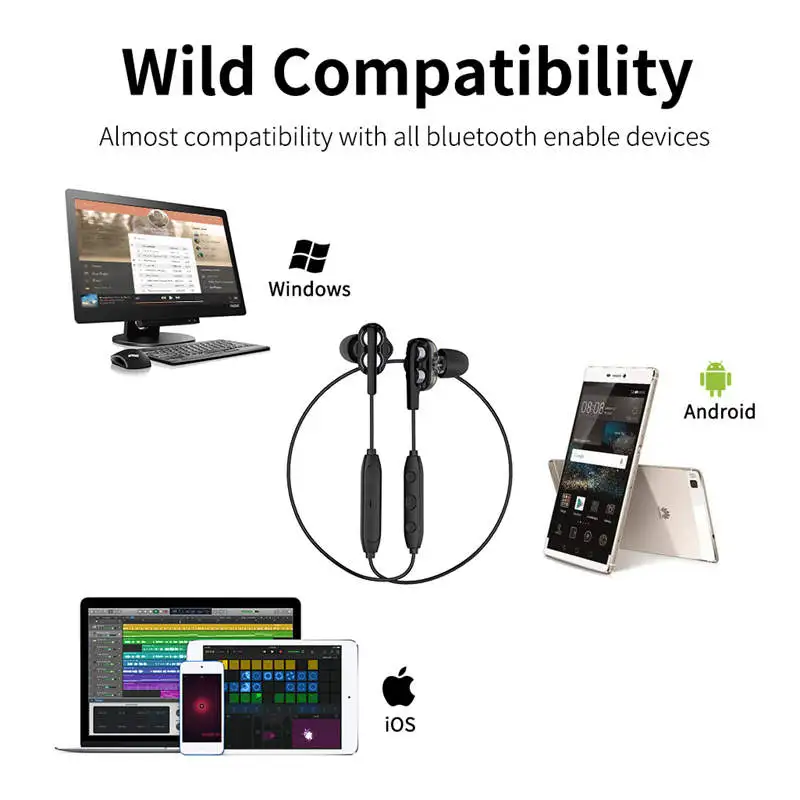 Langsdom BD34 Bluetooth наушники беспроводные Hifi бас Bluetooth наушники с микрофоном для xiaomi auriculares fone de ouvido
