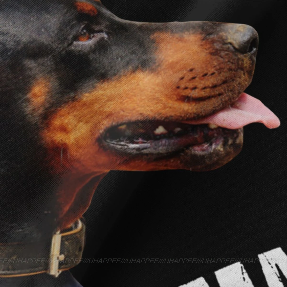 Рубашка Doberman Pinscher мужская с коротким рукавом милая немецкая футболка из чистого