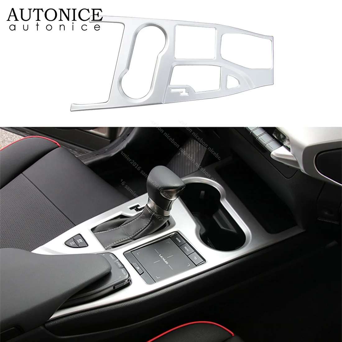 Карбоновое волокно внутренняя фотография подходит для Lexus UX 2019 250H 200 аксессуары