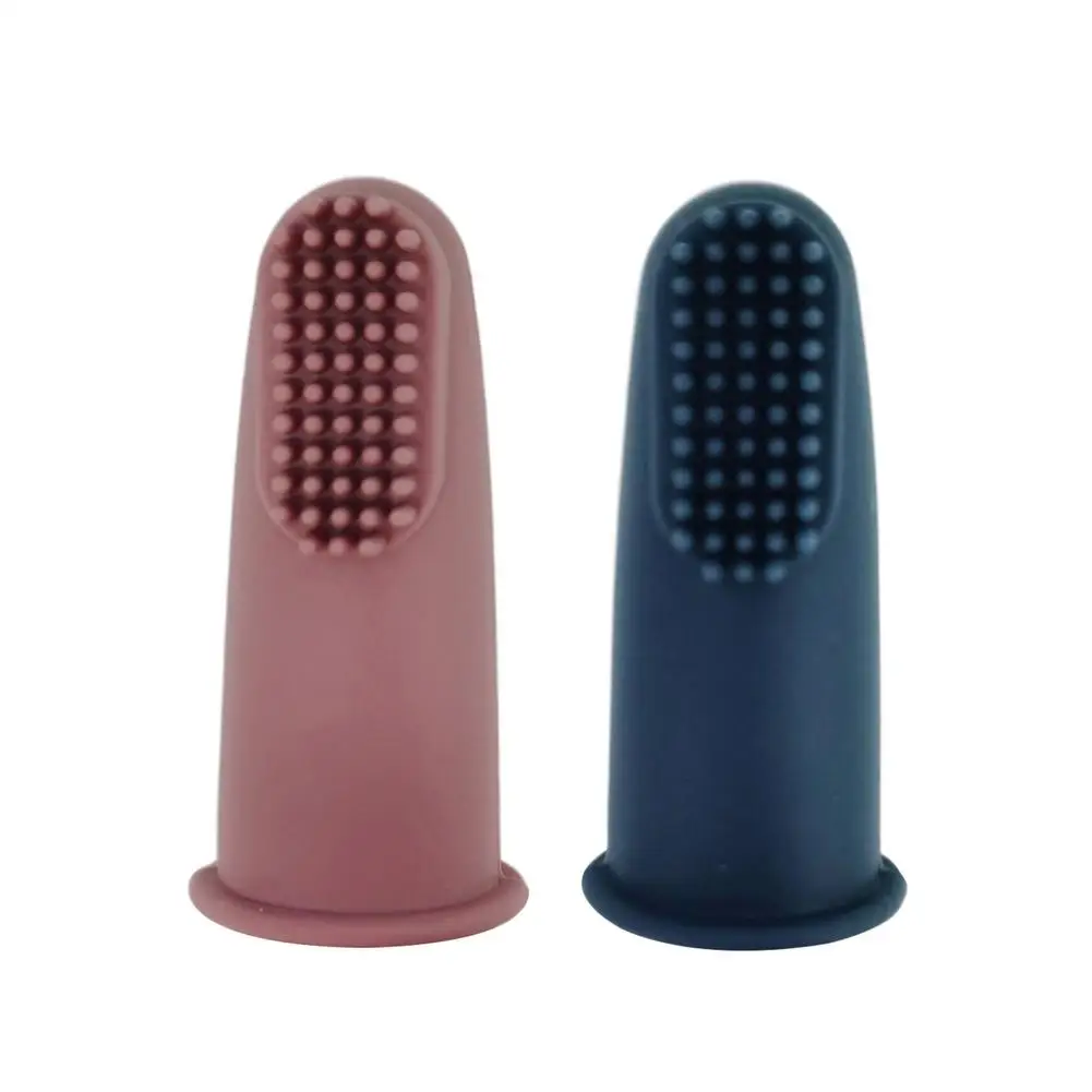

Toddler Baby Soft Finger Toothbrush BPA Free Silicone Infant Tooth Training Teeth Clean Brush For Newborn Care Baby Kid Toy