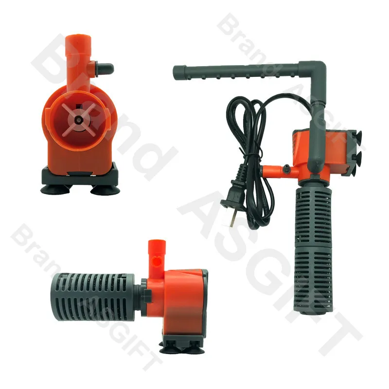 Погружной аквариумный фильтр 3 Вт 5 тихий внутренний насос циркуляция кислорода и