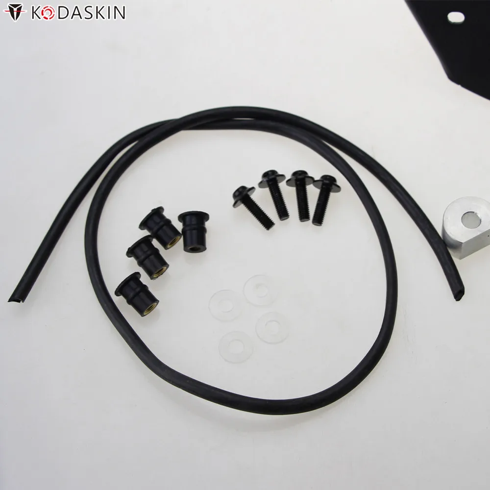 

Motorcycle Windshield Stainless Steel Windscreen Adjustable Bracket Wind Screen For CB650R cb 650r 2019 2020