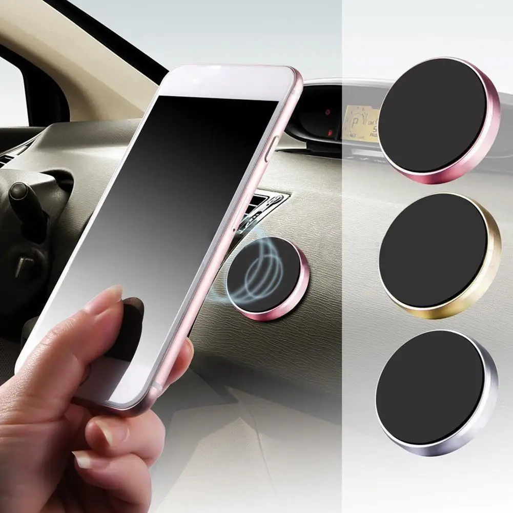 

Magnetic mobile phone holder car dashboard mobile phone universal holder mobile phone magnet holder sticker bracket wall A5Y8