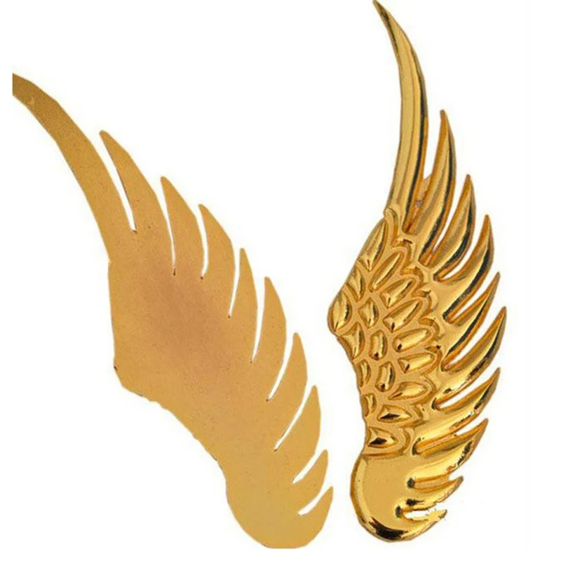 1 пара наклеек на корпус автомобиля мотоцикла 3D орел Ангел значок крылья стильные