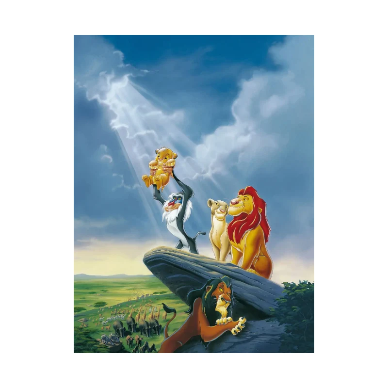 

Настенная картина из мультфильма «Король Лев»