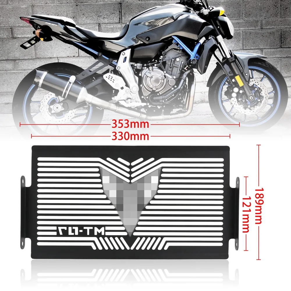 

Аксессуары для мотоциклов, защитная крышка для резервуара для воды, подходит для Yamaha MT-07/FZ 07 2014-2016