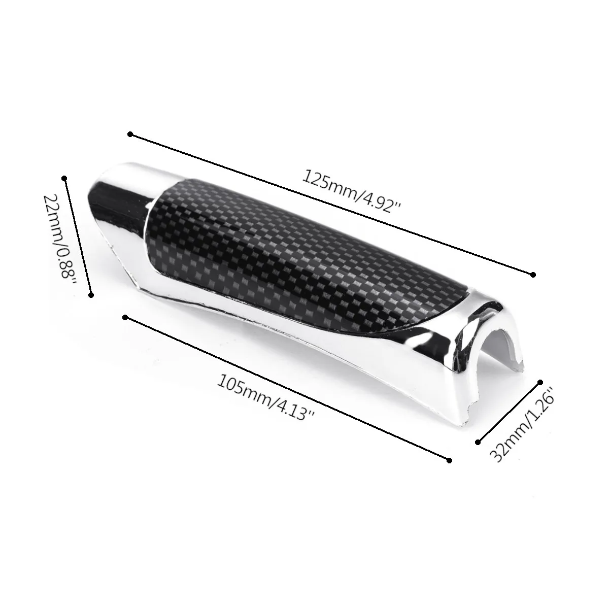 

Protective Universal Auto Car Interior Carbon Fiber Style Hand Brake Cover Protector Accessories Protection Handle Covers Decor