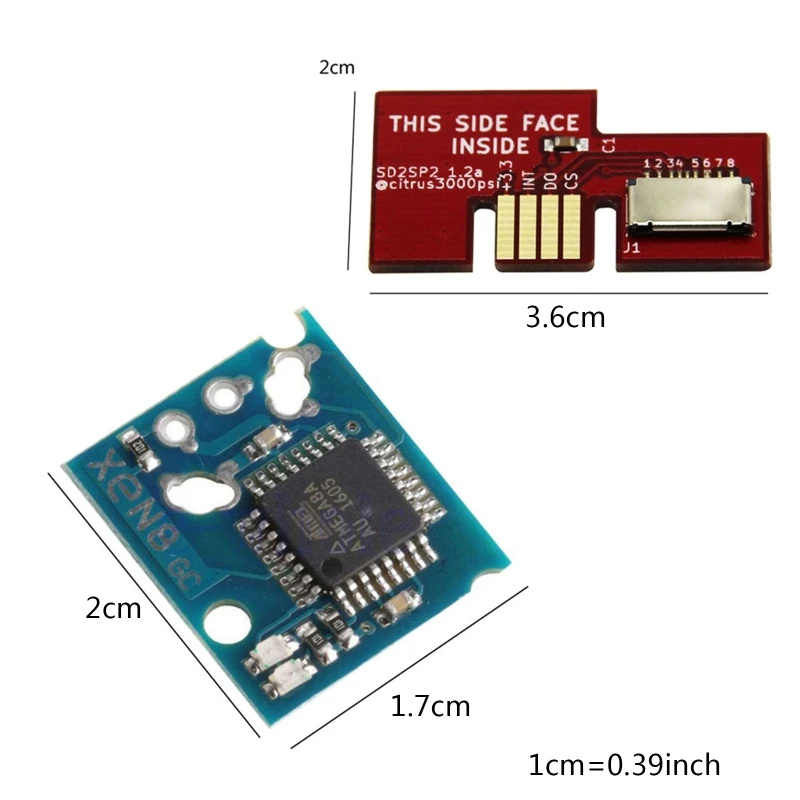 Адаптер карты Micro SD TF карта + мод GC чип прямого чтения для NGC Gamecube гаджеты игровых