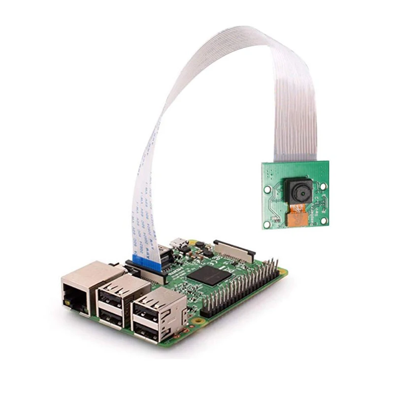 Мини веб камера Raspberry Pi 3 1080P 5 МП с кабелем FFC 15 см|Камеры видеонаблюдения| |