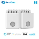 Умный Беспроводной Выключатель BroadLink BestCon MCB1, Wi-Fi, 2500 Вт, работает с Siri и Alexa 100  240 В