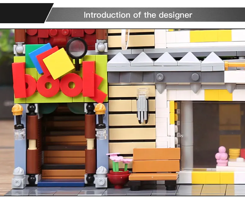 DHL, 01006, китайские строительные игрушки, серия, игрушки MOC и книжный магазин, набор, строительные блоки, кирпичи, сборные комплекты, детские рождественские игрушки