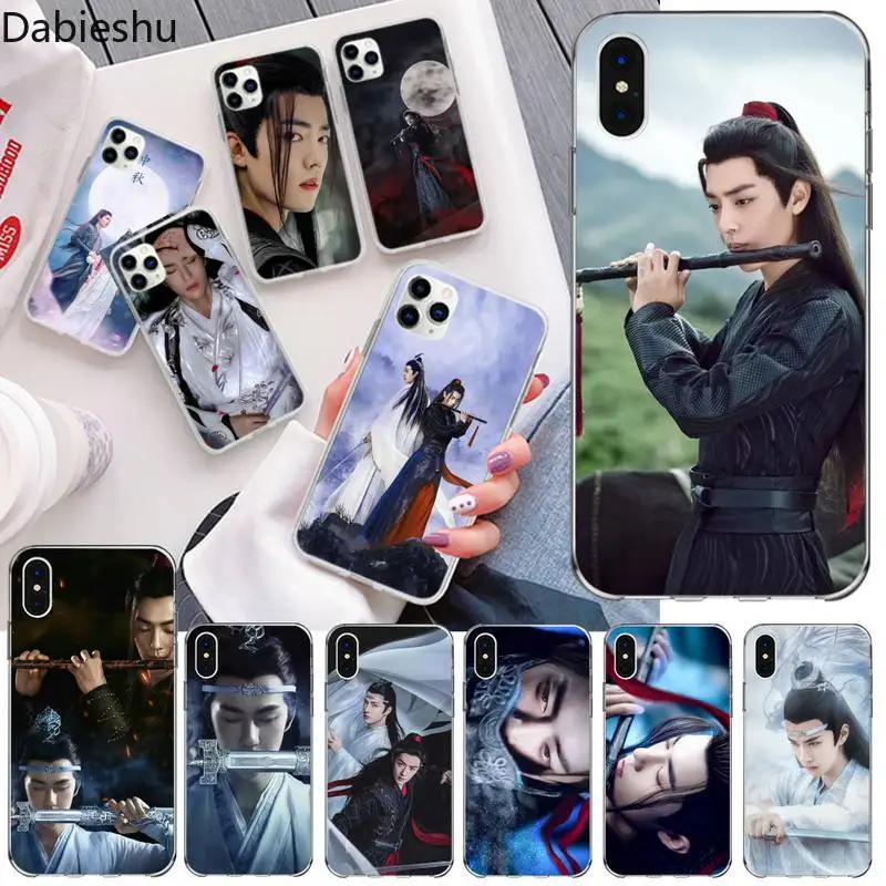 Мягкий чехол Dabieshu Wang Yibo Xiao Zhan для iphone 12 pro max 11 XS MAX 8 7 6 6S Plus X 5S SE 2020 XR|Бамперы| |