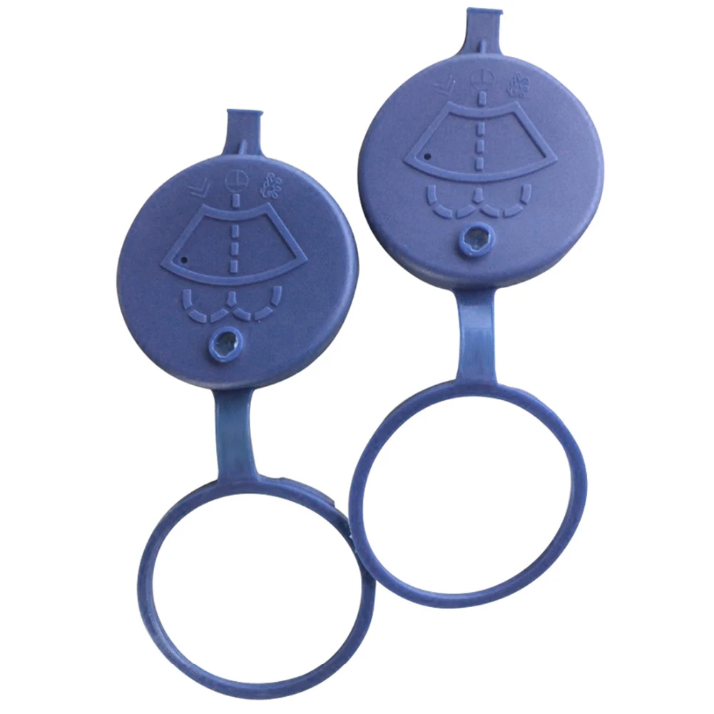

2 Pcs Car Windshield Wiper Washer Fluid Reservoir Tank Bottle Lid Cover For Peugeot 106 206 207 307 For Citroen Etc.