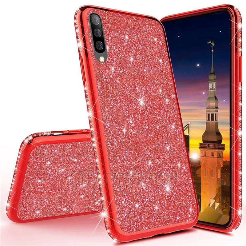 Алмазный Блестящий Мягкий чехол из ТПУ для Xiaomi Redmi K20 Pro роскошный блестящий Mi9 Mi 9T