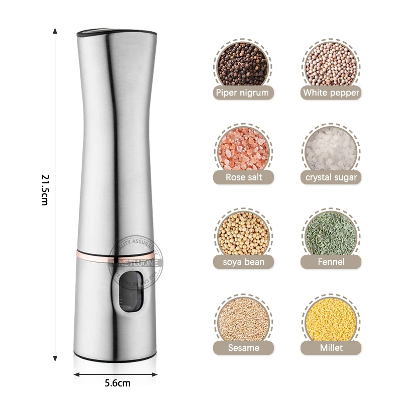 Автоматическая мельница для соли и перца электрическая специй приправ