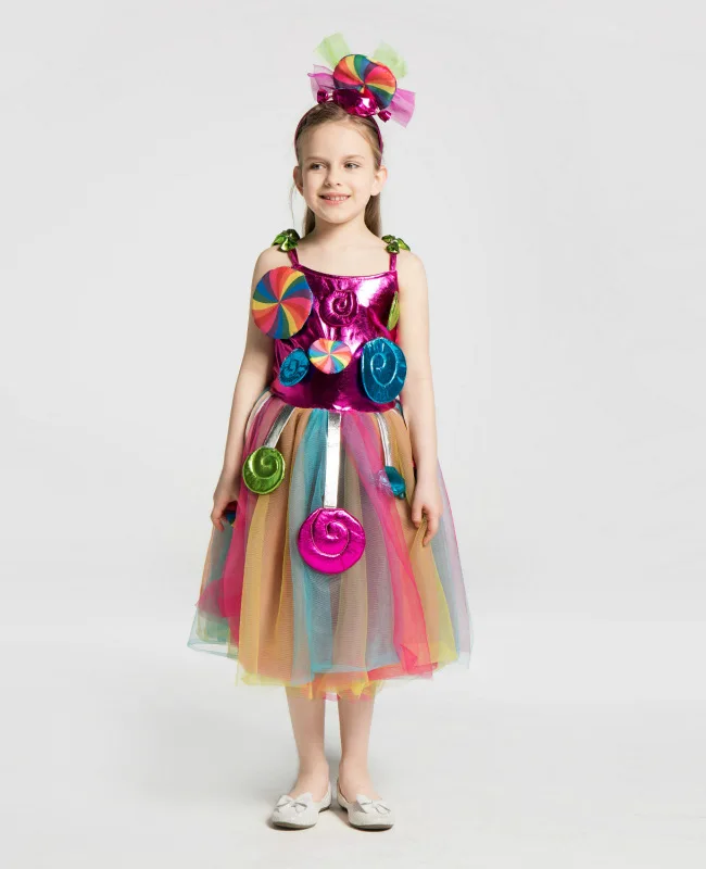 Детское платье для Хэллоуина яркое принцессы рождественское подарок девочек |