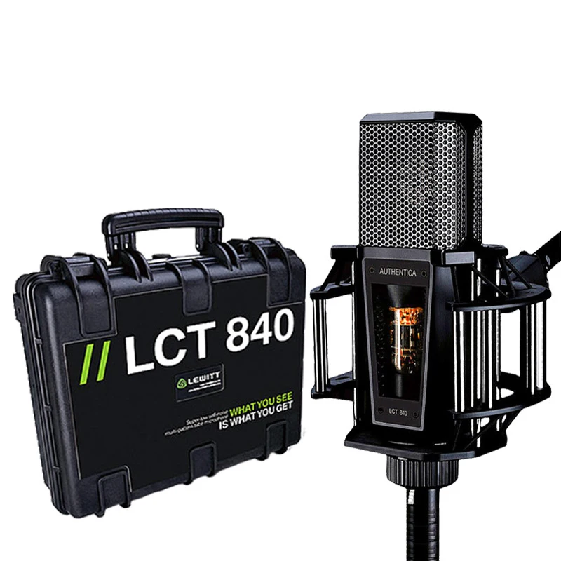 LEWITT LCT840 двухмембранный микрофон трубка классический однотонный винтажный звук