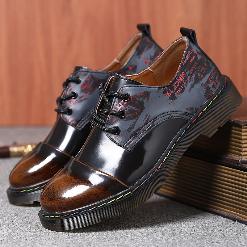 

Moccasins for men 2021 shoes genuine leather men shoes platform non-slip casual leather shoes vintage office tooling open shoes