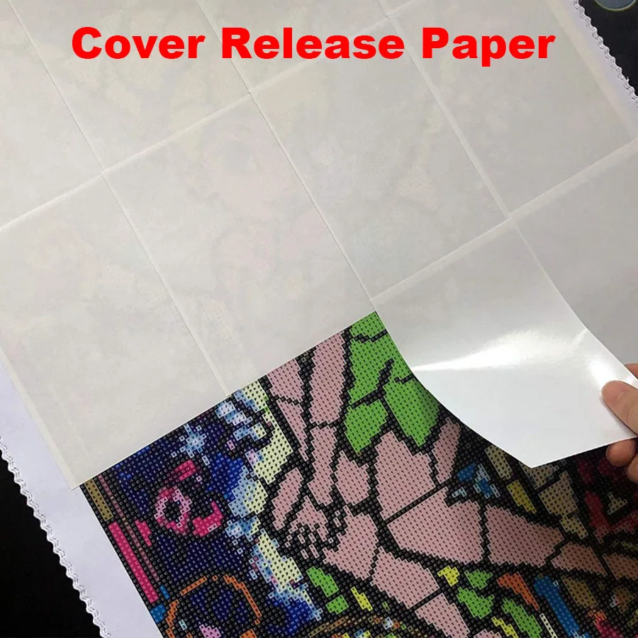 

10/20/50pcs Pack Release Paper DIY Diamond Painting Accessories Tools Diamond Art Painting Cover Replacement Dust Stickers sale