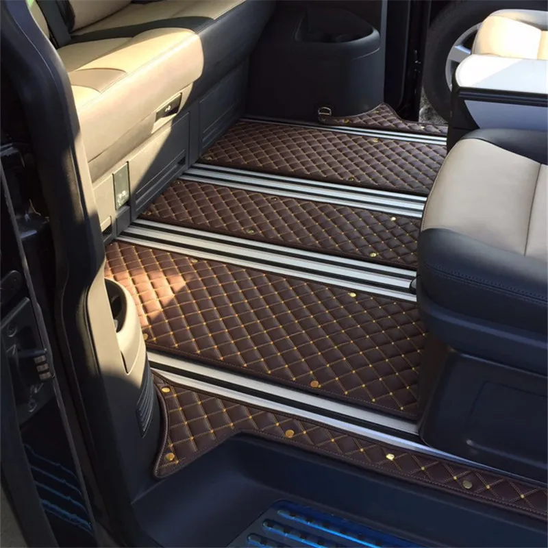 

lsrtw2017 car floor mat for volkswagen multivan Caravelle Transporter T5 2003 2016 2015 2011 2014 2013 2012 2010 2009 carpet rug