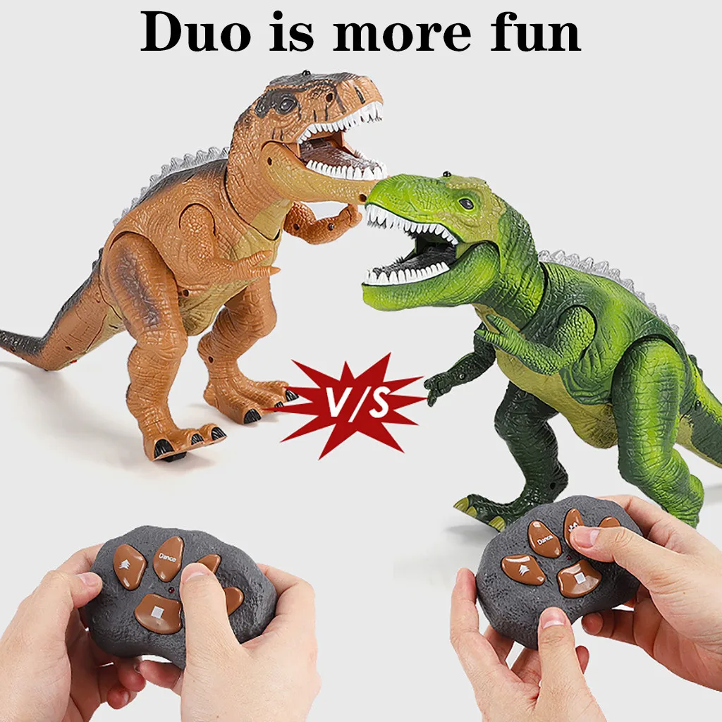 Умные развивающие забавные игрушки ревущий динозавр светильник для танцев