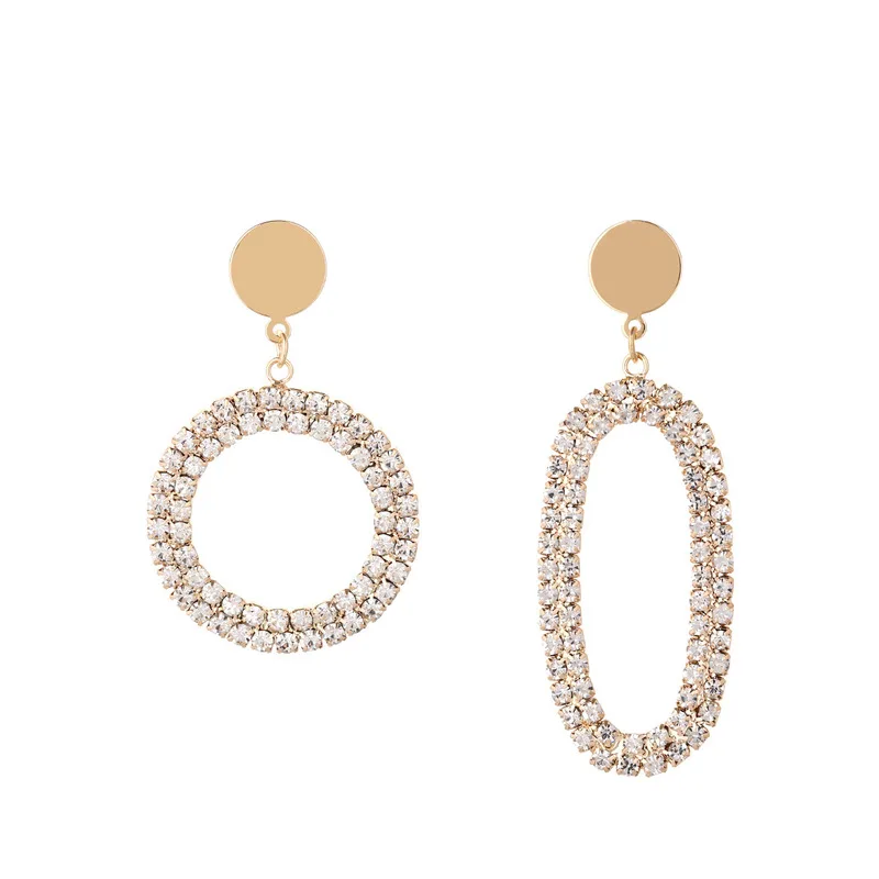 

New Geometric Modeling Earrings Fashionable Individual Character Exaggerated Earrings Pendant Female Jewelry Temperament Earring