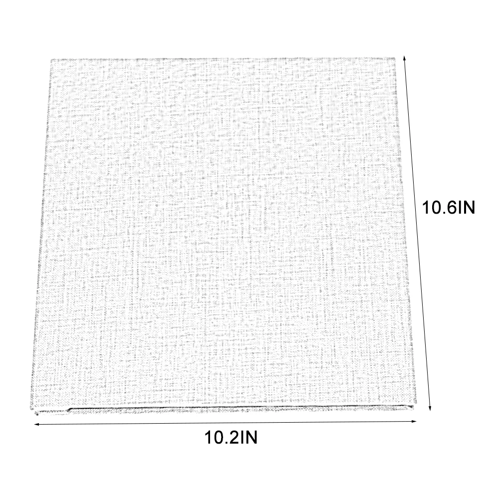 16 дюймов простой льняной самоклеющийся фотоальбом для влюбленных подарок на