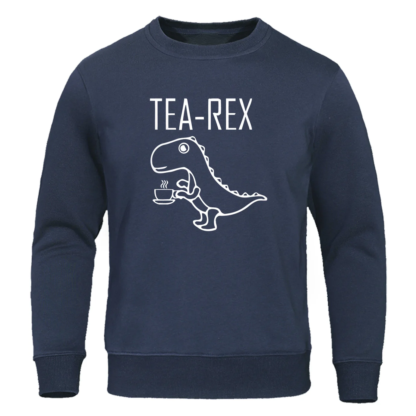 Мужские толстовки с капюшоном tea Rex мужские Забавный брендовый пуловер