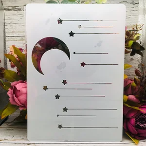 A4 29 см лунный Метеор звезды 