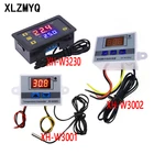 Цифровой термостат W3001 W3002 W3230, регулятор температуры, нагреватель и охлаждение, постоянный ток 24 в 110-220 В 220 В
