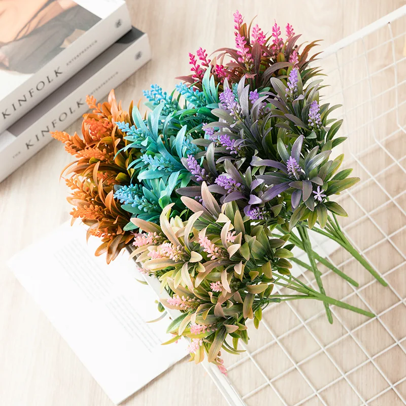 Искусственный букет цветов 31 см | Дом и сад