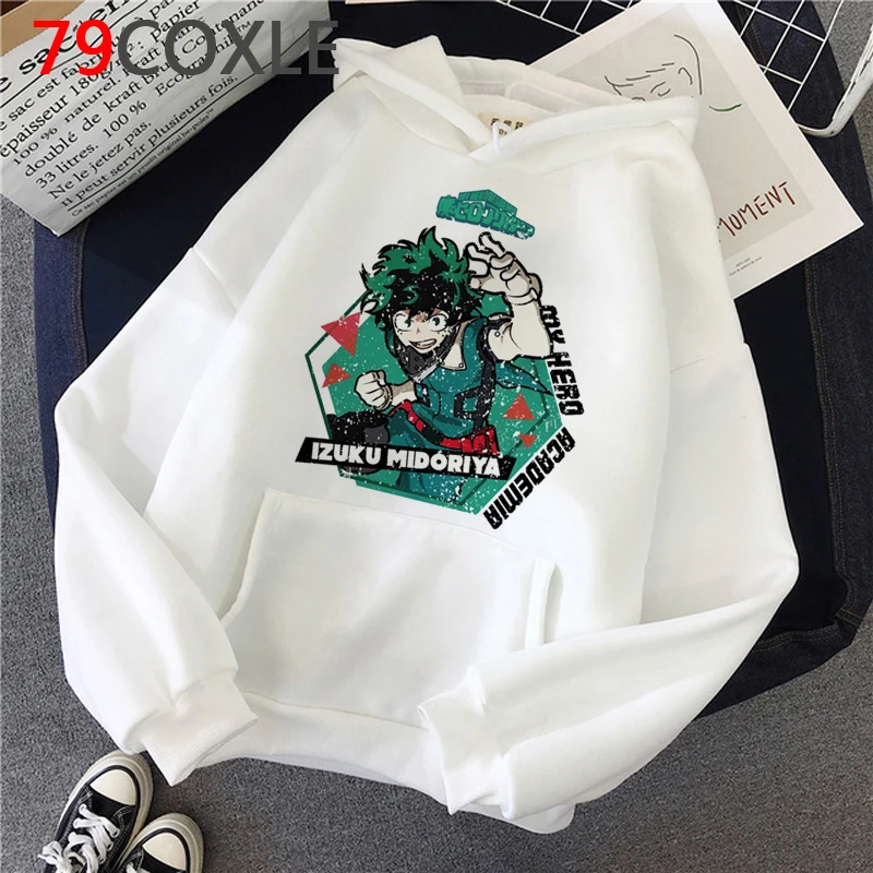 

My Hero Academia Boku No Hero Academia Midoriya Izuku Deku hoodies male Korea hip hop male hoody pullover y2k aesthetic 2021