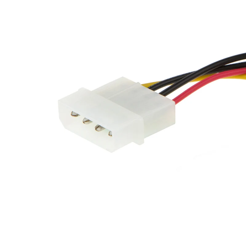 3 шт. адаптер питания 4 pin на SATA 15 см кабель 1x4 1x15 / разъем LFX ING| |