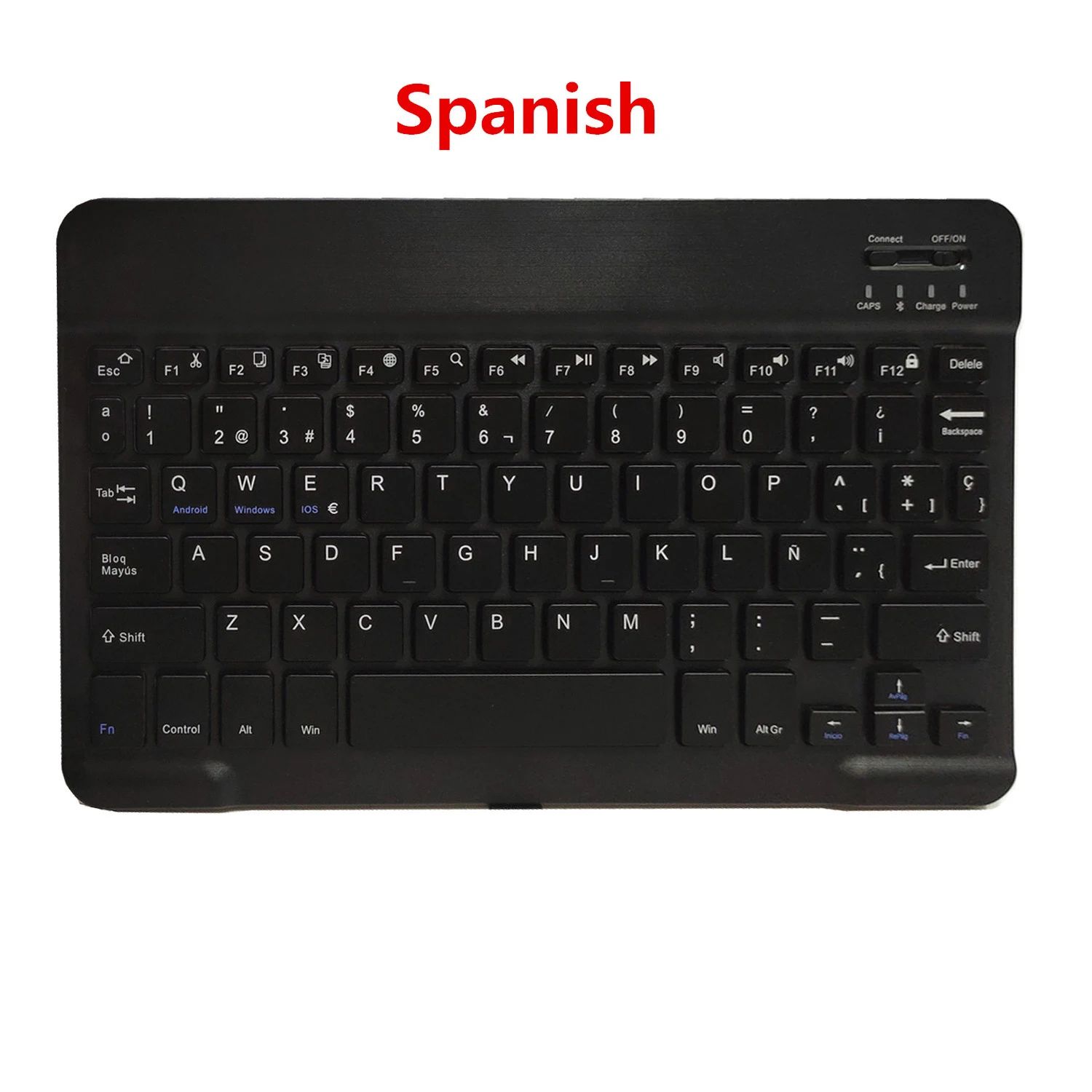 

YYX 9.7" 10 inch Spanish Thai Wireless Keyboard Tablet for iPad Bluetooth Keyboard