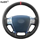 Оплетка на руль для Hyundai VeraCruz IX55, чехол рулевого колеса автомобиля, 2007, 2008, 2009, 2010, 2011, 2012, Ручное шитье