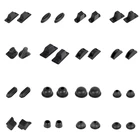 1 пара, сменные пластиковые накладки на багажные ножки для чемоданов, чемоданов