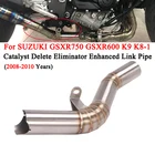 Выхлопная труба для SUZUKI GSXR 600 750 K8 K9 L1 GSXR750 GSXR600 2008-2010