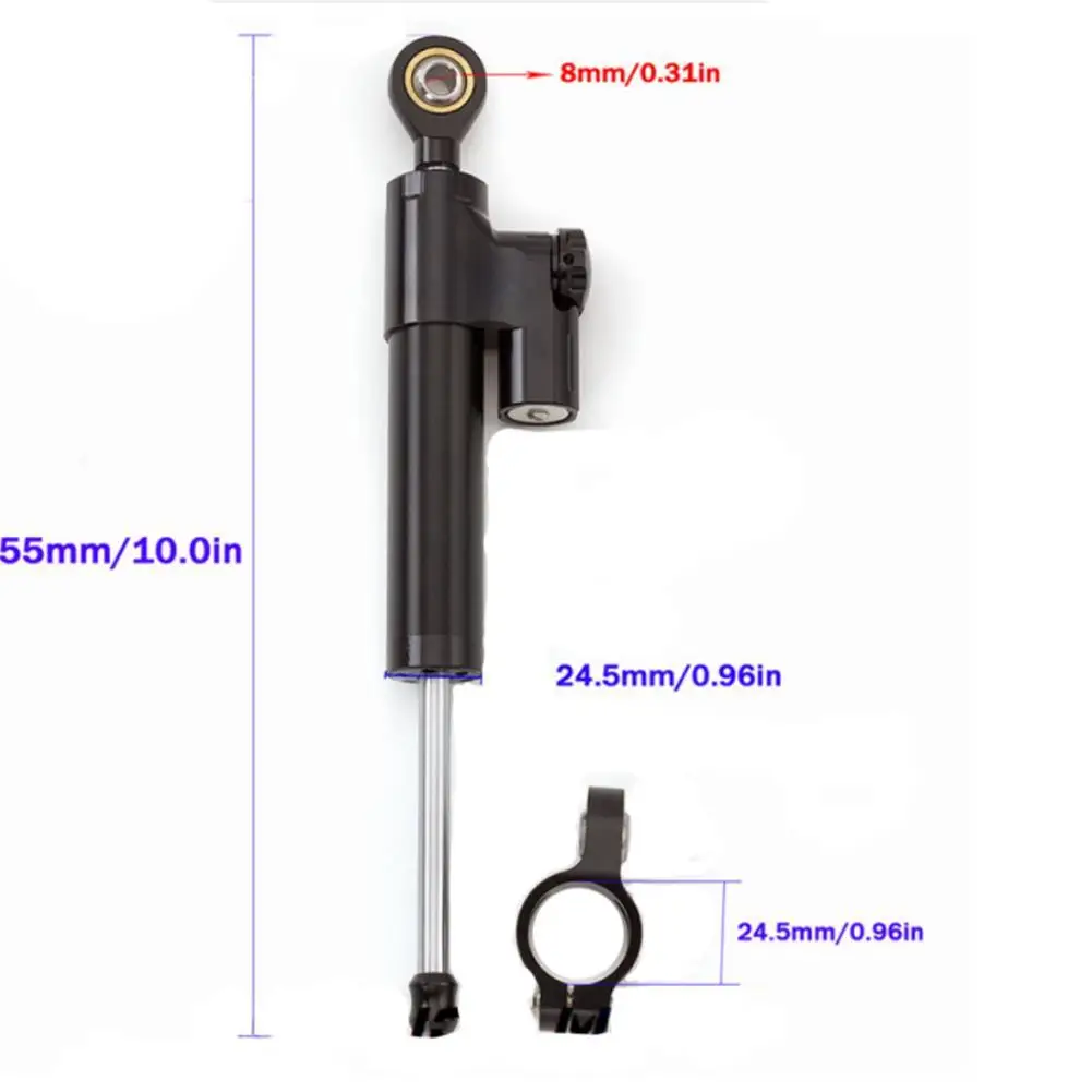 

Motorcycle Handlebar Accessories Universal Shock Absorber Direction Damper Steering Stabilizer