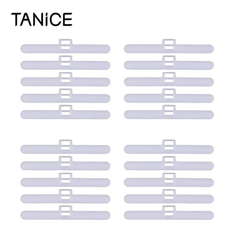 20 шт. вешалки для вертикальных слепых зажимов|Подставки хранения и стеллажи| |