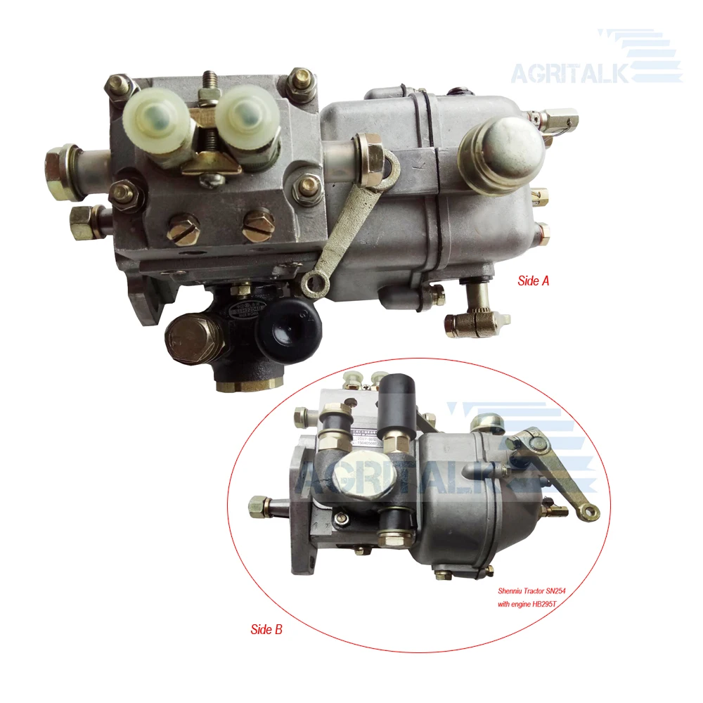 Fuel injection pump (with no connecting coupler) for Shenniu Bison tractor SN250 / SN254 with engine HB295T