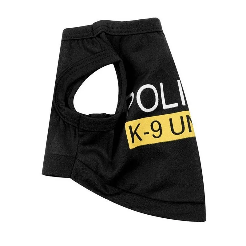 Полиции K-9 блок собака жилеты спортивные костюмы удобные черные полиэстер Одежда