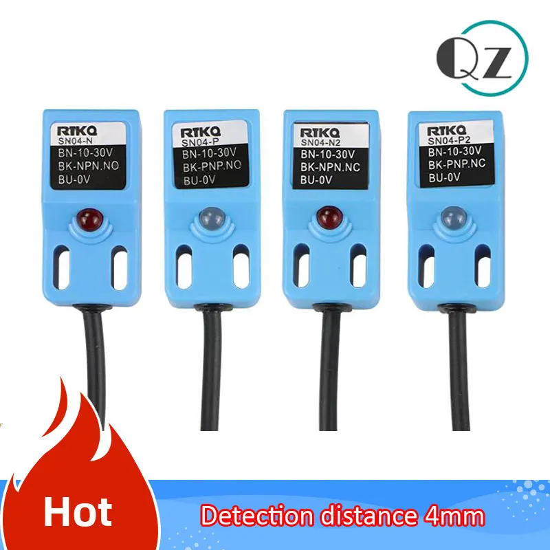 SN04-N SN04-N2 DC NPN PNP NO NC 4MM 10-30V SN04 индуктивный датчик приближения