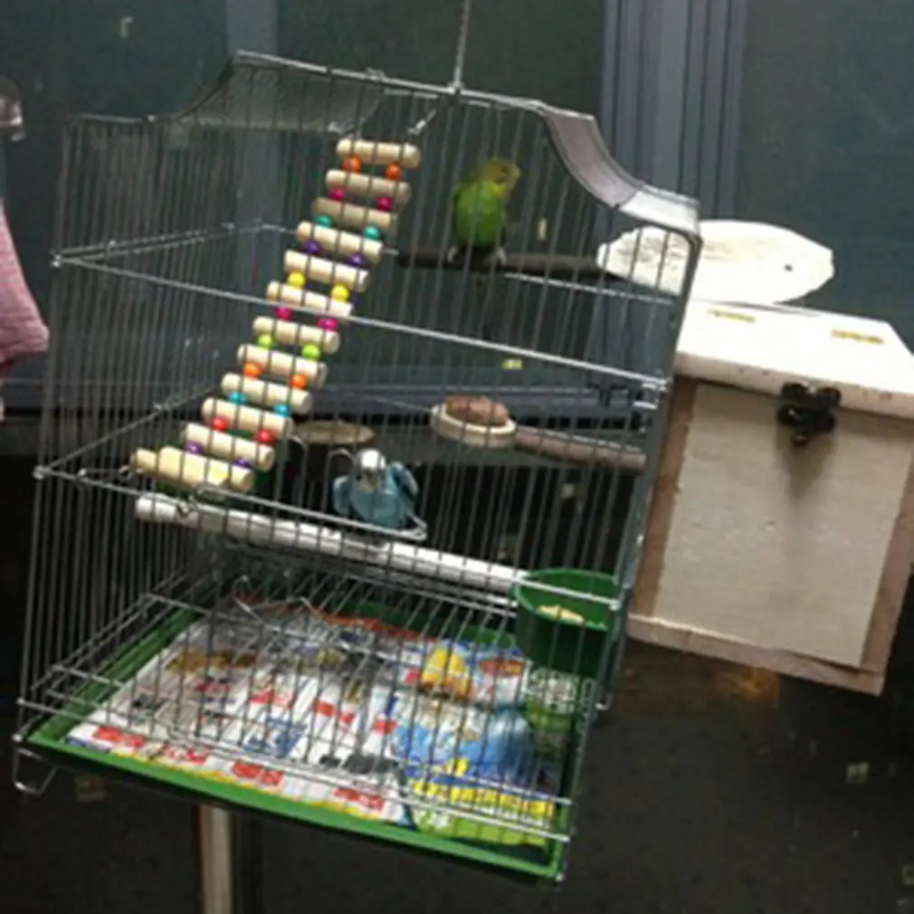 Птица красочные качели деревянный мост скалолазание игрушечная лестница 10 шагов