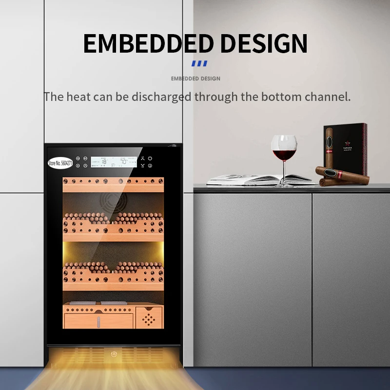 

FK-28C series cigar cabinet humidor led light humidor Cooler Humidor Cabinet Cigar Cooler