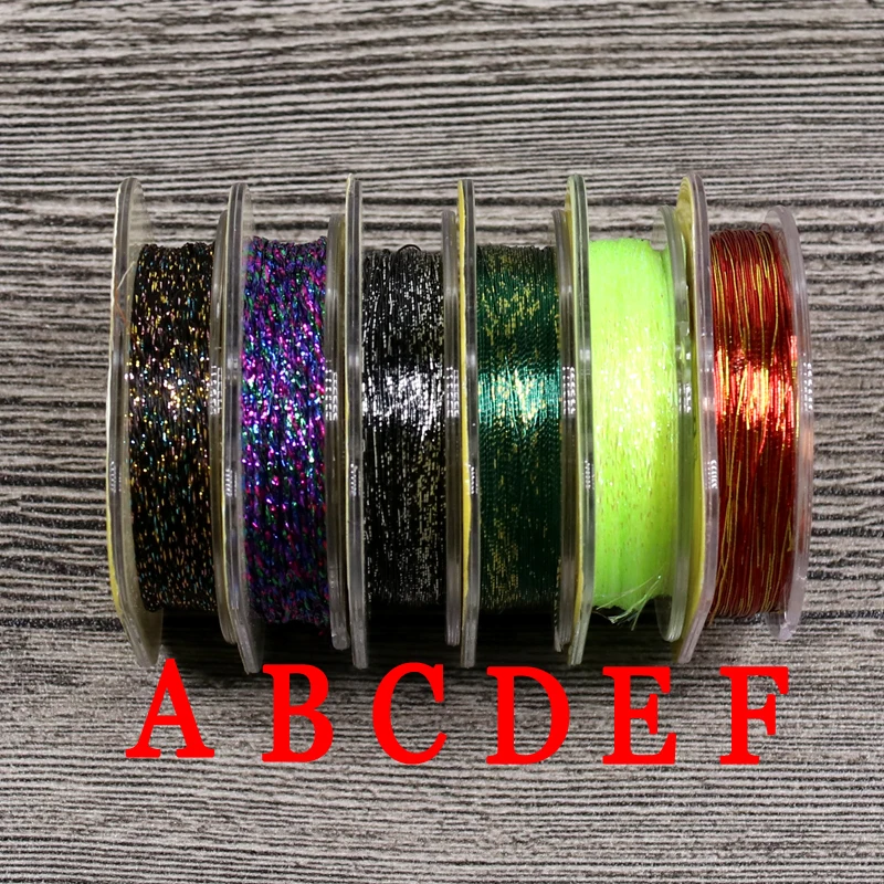 Wifreo 50m/spool Rod Building Wrapping Thread / Line Metallic Bright Flash for Repairing Guide Fixing Threads Device | Спорт и